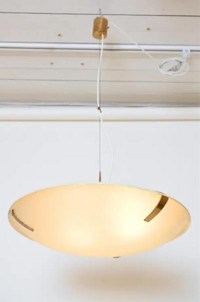  Stilnovo Pair of Stilnovo Ceiling Light Model 1140