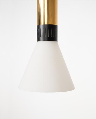  Stilnovo Pair of Stilnovo pendant lamps model 1135 2 Italy 1960s