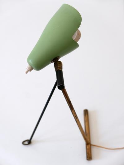  Stilnovo Rare Adjustable Mid Century Modern Stilnovo Table or Wall Lamp Italy 1950s