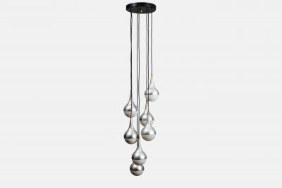  Stilnovo Rare Chandelier by Stilnovo