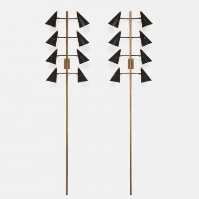 Stilnovo Rare Pair of Wall Lights