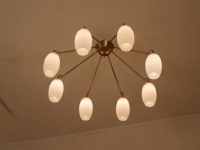  Stilnovo Rare Stilnovo chandelier