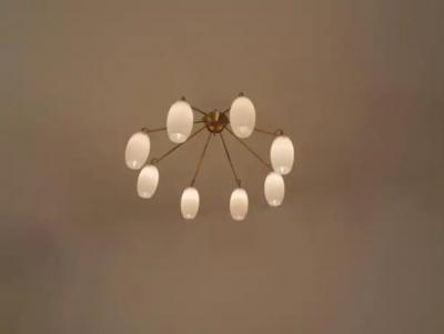  Stilnovo Rare Stilnovo chandelier