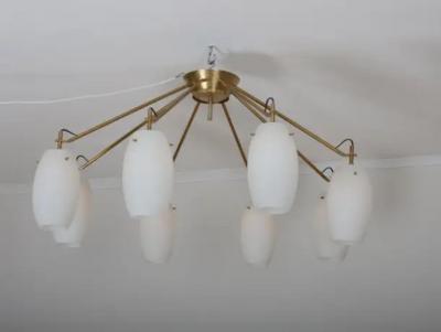  Stilnovo Rare Stilnovo chandelier