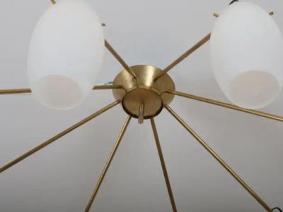  Stilnovo Rare Stilnovo chandelier