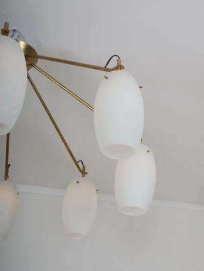  Stilnovo Rare Stilnovo chandelier