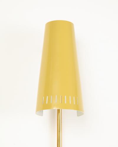  Stilnovo SINGLE YELLOW TOLE SCONCE BY STILNOVO