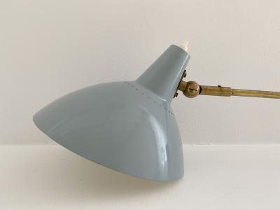  Stilnovo STILNOVO SCONCE WITH BLUE SHADE