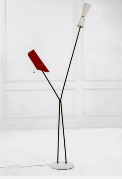  Stilnovo Sculptural Floor Lamp