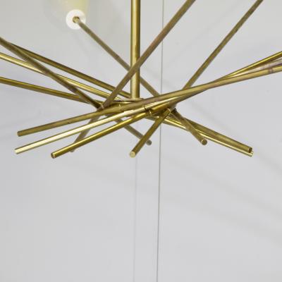  Stilnovo Shangai chandelier stilnovo style 1960s