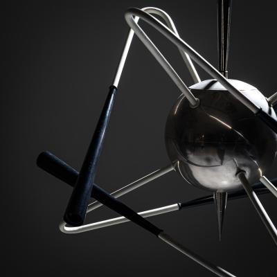  Stilnovo Sputnik Chandelier Orbit by Stilnovo Italy