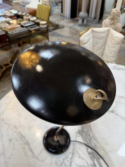  Stilnovo Stilnovo Adjustable Desk Lamp in Black Brass