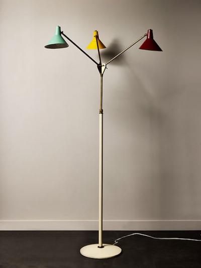  Stilnovo Stilnovo Adjustable Tricolor Floor Lamp