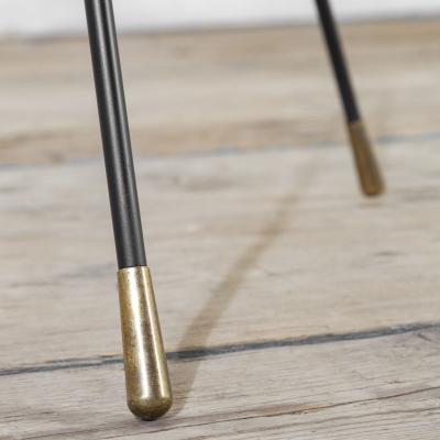  Stilnovo Stilnovo Brass and Metal Floor Lamp 1960