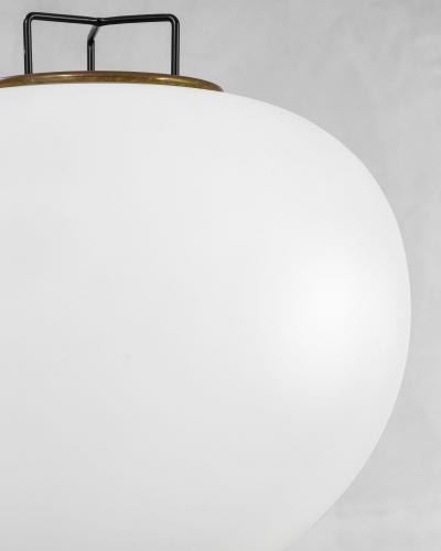  Stilnovo Stilnovo Brass and Metal Floor Lamp 1960