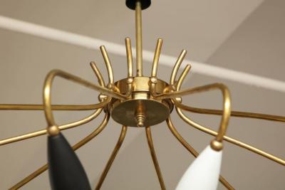  Stilnovo Stilnovo Chandelier Italian made in 1955