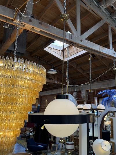  Stilnovo Stilnovo Disco Volante Pendant Light Italy 1960s