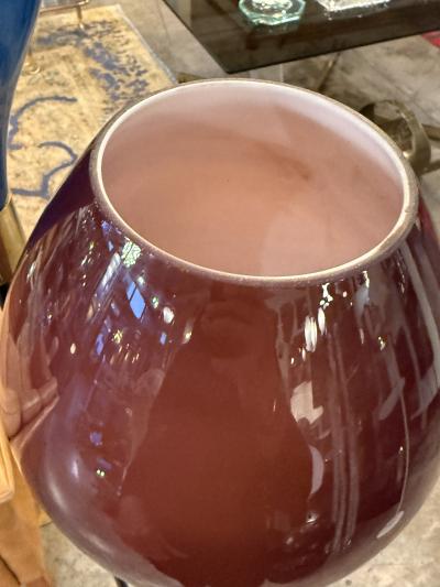  Stilnovo Stilnovo Floor Lamp with Two Incamiciati Glass Shades Italy 1950s 1960s