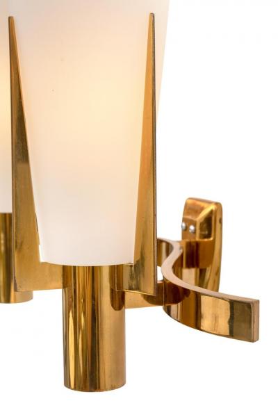  Stilnovo Stilnovo Model 2021 1 Brass Glass Sconces