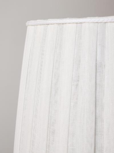  Stilnovo Stilnovo Opaline Glass and Brushed Steel Table Lamp