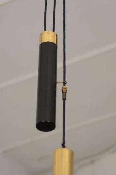  Stilnovo Stilnovo Pulley Light with Smokey Acrylic Shade