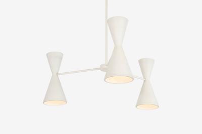  Stilnovo Stilnovo Style Three Arm Chandelier