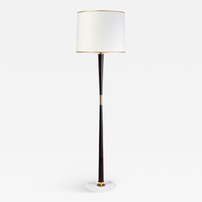  Stilnovo Stilnovo Wood Floor Lamp Italy 1950s