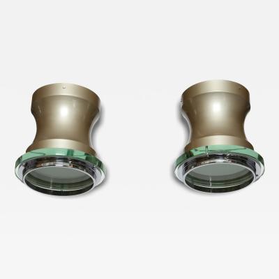  Stilnovo Stilnovo ceiling lights set of 2 Italy circa 1960s