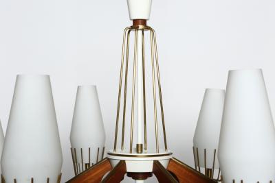 Stilnovo Stilnovo chandelier Italy circa 1960s