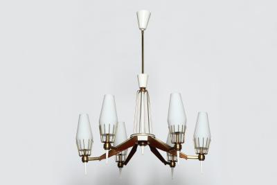 Stilnovo Stilnovo chandelier Italy circa 1960s