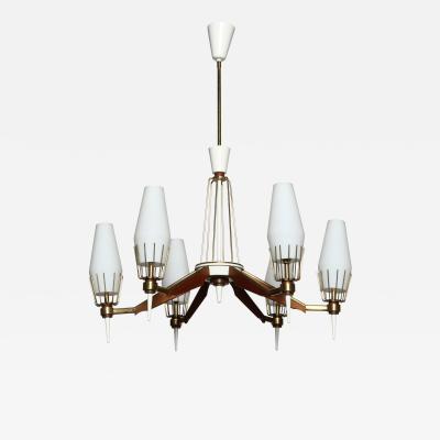  Stilnovo Stilnovo chandelier Italy circa 1960s