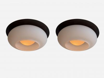  Stilnovo Stilnovo flush mount ceiling light Italy 1960s