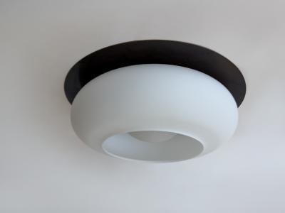  Stilnovo Stilnovo flush mount ceiling light Italy 1960s