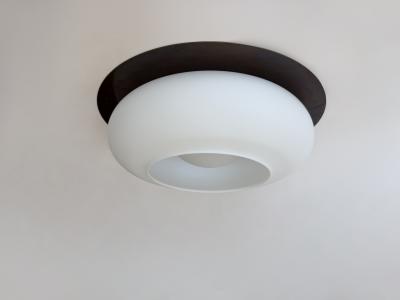  Stilnovo Stilnovo flush mount ceiling light Italy circa 1960s