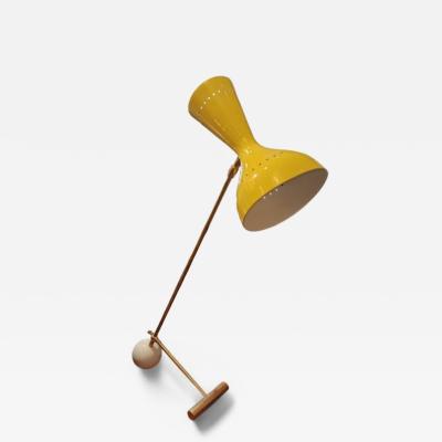  Stilnovo Stilnovo mini Thunderball Yellow 70s Lamp