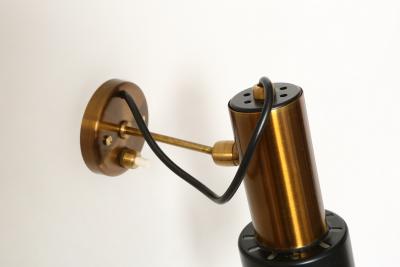  Stilnovo Stilnovo sconces in brass Italy circa 1960s