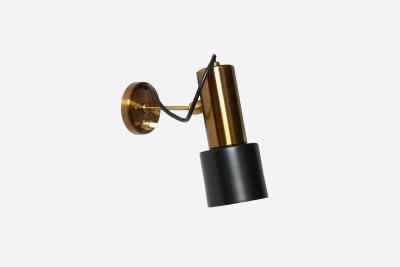  Stilnovo Stilnovo sconces in brass Italy circa 1960s