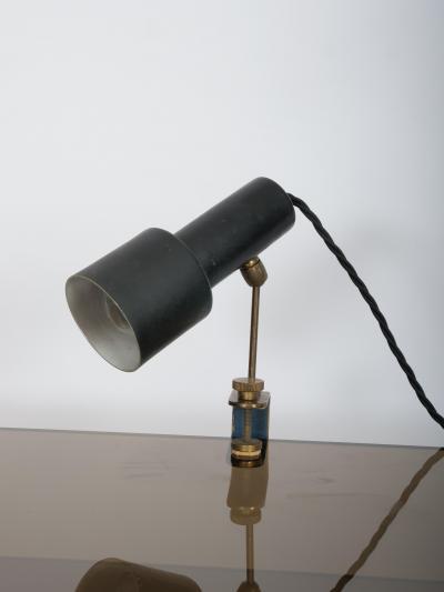  Stilnovo Stilnovo small clamp table light Italy c1950