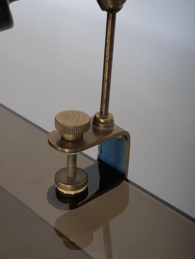  Stilnovo Stilnovo small clamp table light Italy c1950