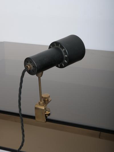  Stilnovo Stilnovo small clamp table light Italy c1950