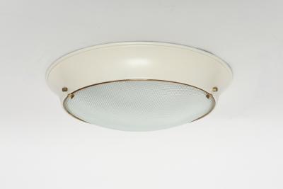  Stilnovo Stilnovo style flush mounr ceiling light Italy Vintage 1960s