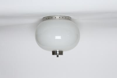  Stilnovo Stilnovo style flush mount ceiling lights a pair