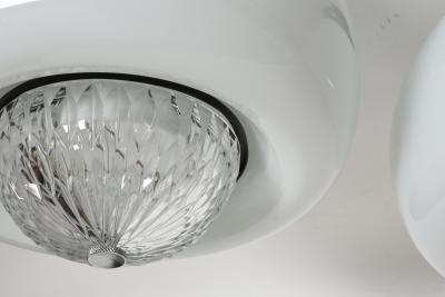  Stilnovo Stilnovo style flush mount ceiling lights set of 2