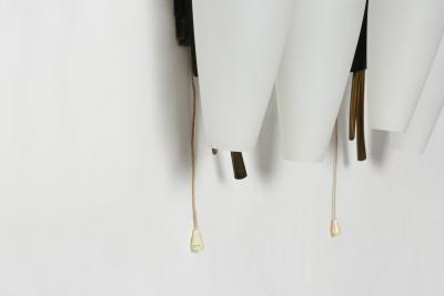  Stilnovo Stilnovo style sconces Italy 1960s