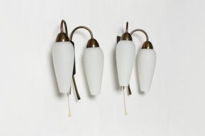  Stilnovo Stilnovo style sconces Italy 1960s