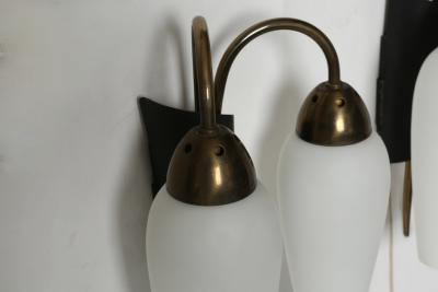  Stilnovo Stilnovo style sconces Italy 1960s