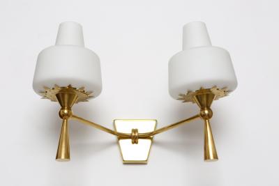  Stilnovo Stilnovo style sconces Italy circa 1960s