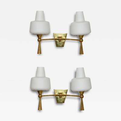  Stilnovo Stilnovo style sconces Italy circa 1960s