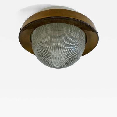  Stilnovo Stinovo Italian 1960s Mid Centruy Flush Ceiling Lamp