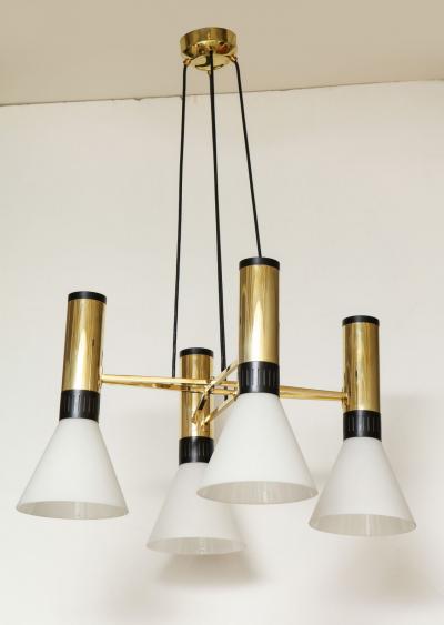  Stilnovo Suspension Light by Stilnovo no 1174 Italy c 1950